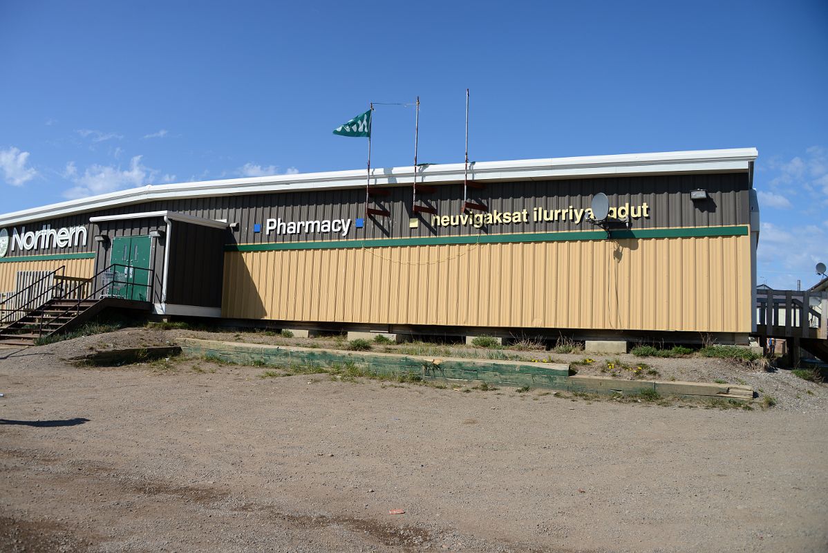 13C Outside The Northern Store On Arctic Ocean Tuk Tour In Tuktoyaktuk Northwest Territories